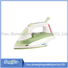 Electric Travelling Steam Iron Sf-8833 Electric Iron with Ceramic Soleplate (Green)